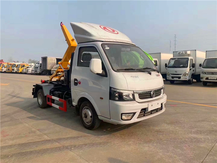 東風(fēng)途逸汽油3方車(chē)廂可卸式垃圾車(chē)