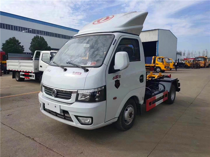 東風(fēng)途逸汽油3方車(chē)廂可卸式垃圾車(chē)