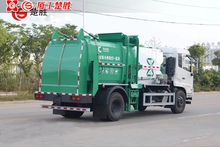 楚勝牌東風(fēng)天錦10方餐廚垃圾車(chē)