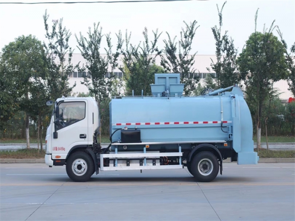 江淮純電動(dòng)6方餐廚垃圾車(chē)