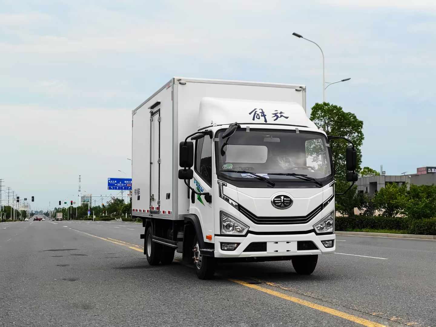 解放虎6G混動(dòng)冷藏車